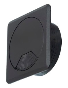 TAPON PASACABLES 60MM NEGRO 1PZ