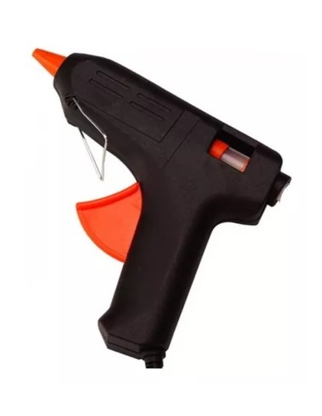 PISTOLA ENCOLAR TERMOFUSIBLE 10W CON GATILLO NIVEL