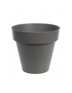 Maceta Tes Antracita 32 Cm 8632   Plastiken