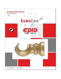 SOPORTE BARRA CORT 19MM FRONTAL MAD NAT EPID