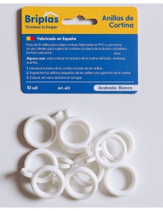 ANILLA DOBLE BLANCA 10PCS