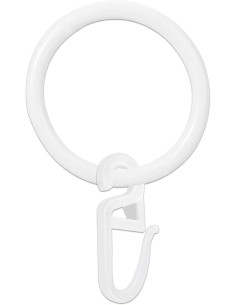 ANILLAS PARA VISILLOS 19 BLANCO 10 UND