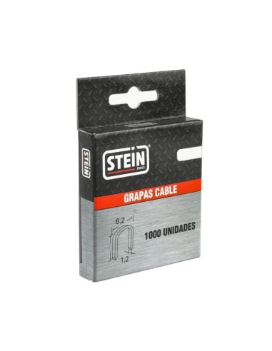 GRAPAS CABLE 12MM   CAJA CON 1000 UND   STEIN