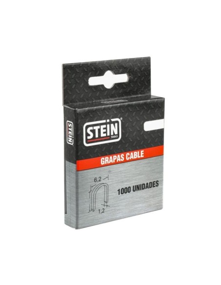 GRAPAS CABLE 12MM   CAJA CON 1000 UND   STEIN