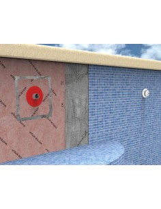 Manguito elástico de sellado para tuberías de 90-128mm para piscinas 5 unidades IG60022