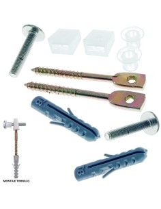 JUEGO TORNILLOS FIJACION LATERAL INODORO