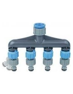 CONECTOR RAPIDO 4 VIAS CON REGULADOR 1" 3-4" TY1187