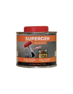 Adhesivo Supergen® de contacto con pincel   Incoloro   Bote 500 ml