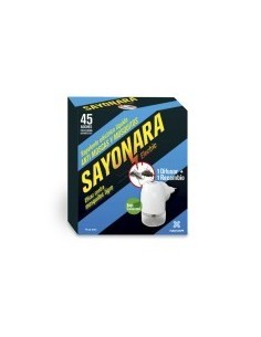 REPELENTE ELECTRICO SAYONARA ANTI MOSCAS MOSQUITO COMUN Y TIGRE USO INTERIOR (CA