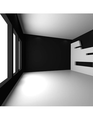 PINTURA PLÁSTICA NEGRO MATE 14L "ACRILICA" INT-E T