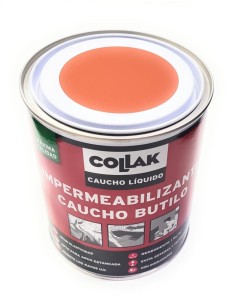 IMPERMEABILIZANTE CAUCHO LIQUIDO TEJA 1KG