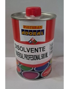 DISOLVENTE UNIVERSAL PROFESIONAL 500 ML