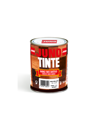 BARNIZ TINTE SINTETICO E T   ROBLE   JUNO 750ML