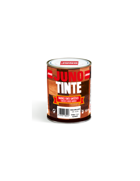 BARNIZ TINTE SINTETICO E T   NOGAL2010   JUNO 750ML