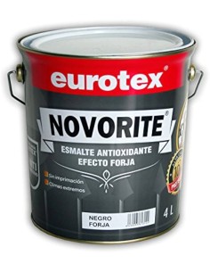 PINTURA ESMALTE EFECTO FORJA NOVORITE NEGRO 4L