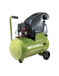 Compresor de Aire Eléctrico con cable a red 2 HP 24 litros CA BW242D