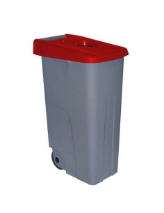 Cubo reciclaje Deno    85 l   Rojo