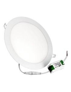 PLACA LED CIRCULAR EMPOTRAR 150MM BLANCO FRIO 9W 700LM