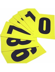 NUMERO ADHESIVO INTERCOAT DE 0 9 -7x15cm