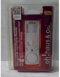 ALARMA PUERTA O VENTANA + PIR  OHA10  GREUTOR
