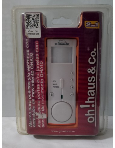 ALARMA PUERTA O VENTANA + PIR  OHA10  GREUTOR