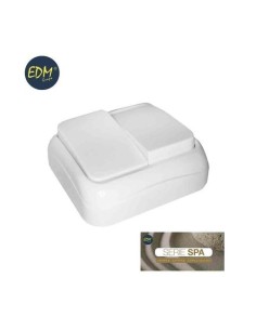 DOBLE INTERRUPTOR SUPERFICIE "SERIE SPA"(BOLSA BLISTER)