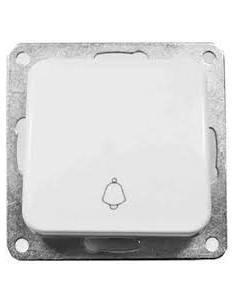 PULSADOR TIMBRE  EMPOTRAR "SERIE TERM" EDM(BOLSA BLISTER)