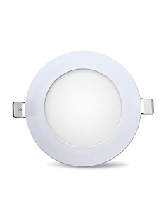 LED EMPOTRABLE REDONDO BLANCO 12CM 6W 4000K