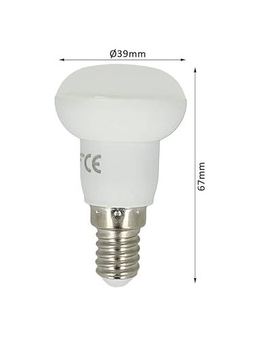 Lampara Reflectora R50 Led E14 6w 700lm 3000k Mate Starson