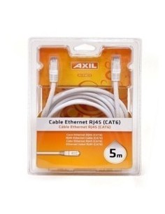 CABLE ETHERNET RJ45 CAT 6 5M AV0182E