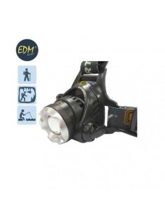 LINTERNA DE CABEZA 1 SUPER LED T6 10W CREE EDM