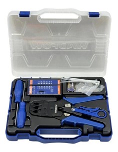 KIT HERRAMIENTAS DE CRIMPADO 46 PIEZAS WADFOW