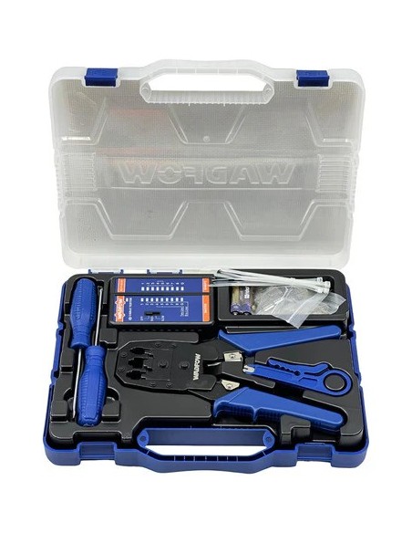 KIT HERRAMIENTAS DE CRIMPADO 46 PIEZAS WADFOW