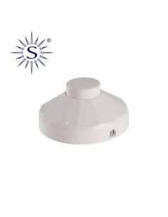 INTERRUPTOR PIE BLANCO RETRACTILADO