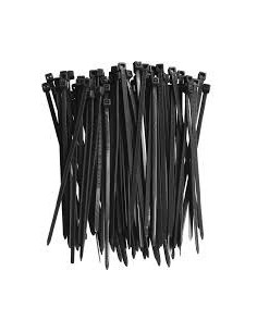 BRIDA 2,5 100 NEGRO 100 PZAS