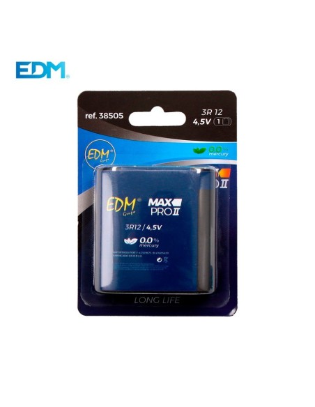 PILA PETACA R12 4,5V EDM (BLISTER 1 UNID.)
