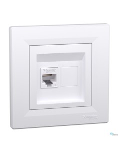 TOMA RJ45 BLANCO   SCHNEIDER