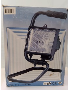 LAMPARA ALOGENA DE PIE GIRATORIA