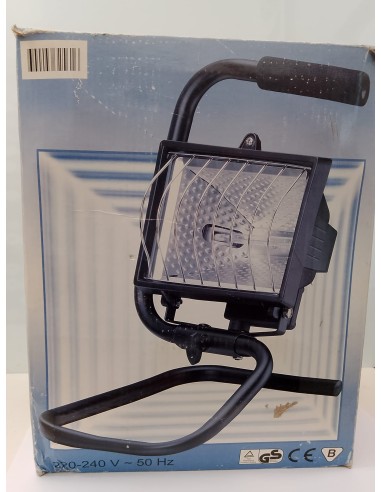 LAMPARA ALOGENA DE PIE GIRATORIA