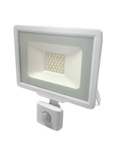 PROJECTEUR LED 30W DETECTEUR MOUVEMENT SMD 5730 BLANC FROID