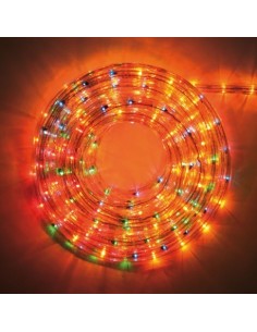 MANGUERA LUMINOSA MULTICOLOR E TERIOR BOMBILLAS 9M