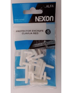 PROTECTOR ENCHUFE ONLE  CLAVIJA RED    UNID