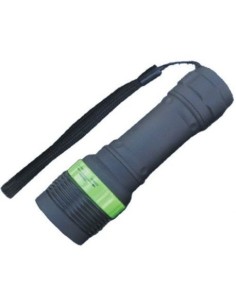 *ULT.UNIDADES* LINTERNA GOMA 1 SUPER LED 1W CON ZOOM (E P.12UNI) 3 PILAS AAA INC