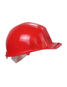 CASCO OBRA CON DESUDADORA 30MM ROJO