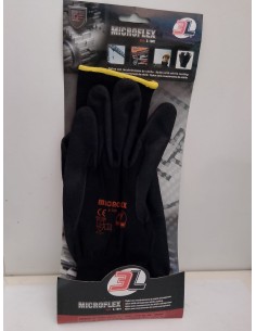 GUANTE NITRILO NEGRO MA IMO AGARRE MICRO FLE T 10