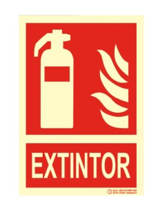 CARTEL SEÑAL 210 300MM LUMINISCENTE PVC E TINTOR NORMALUZ