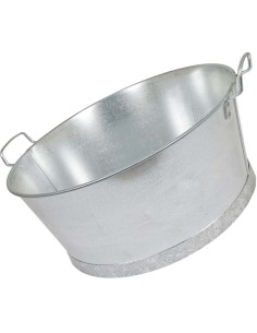 BARREÑO CON ASAS GALVANIZADO 20" UNIDAD