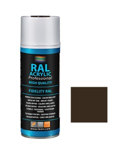 PINTURA SPRAY MARRON CAOBA RAL 8016 400ML FAREN