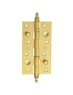 BISAGRA SEGURIDAD 150 82 CANTO REDONDO CON REMATE LATON