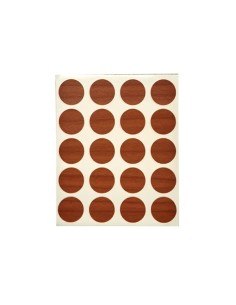 TAPON CUBRETORNILLOS 16 4MM CERREZO